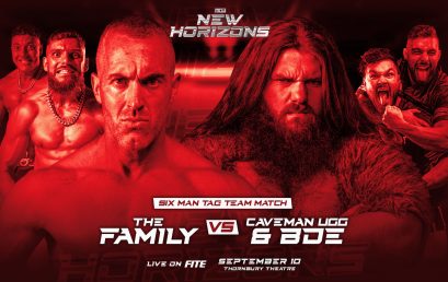 New Horizons – 6 Man Tag Team Match