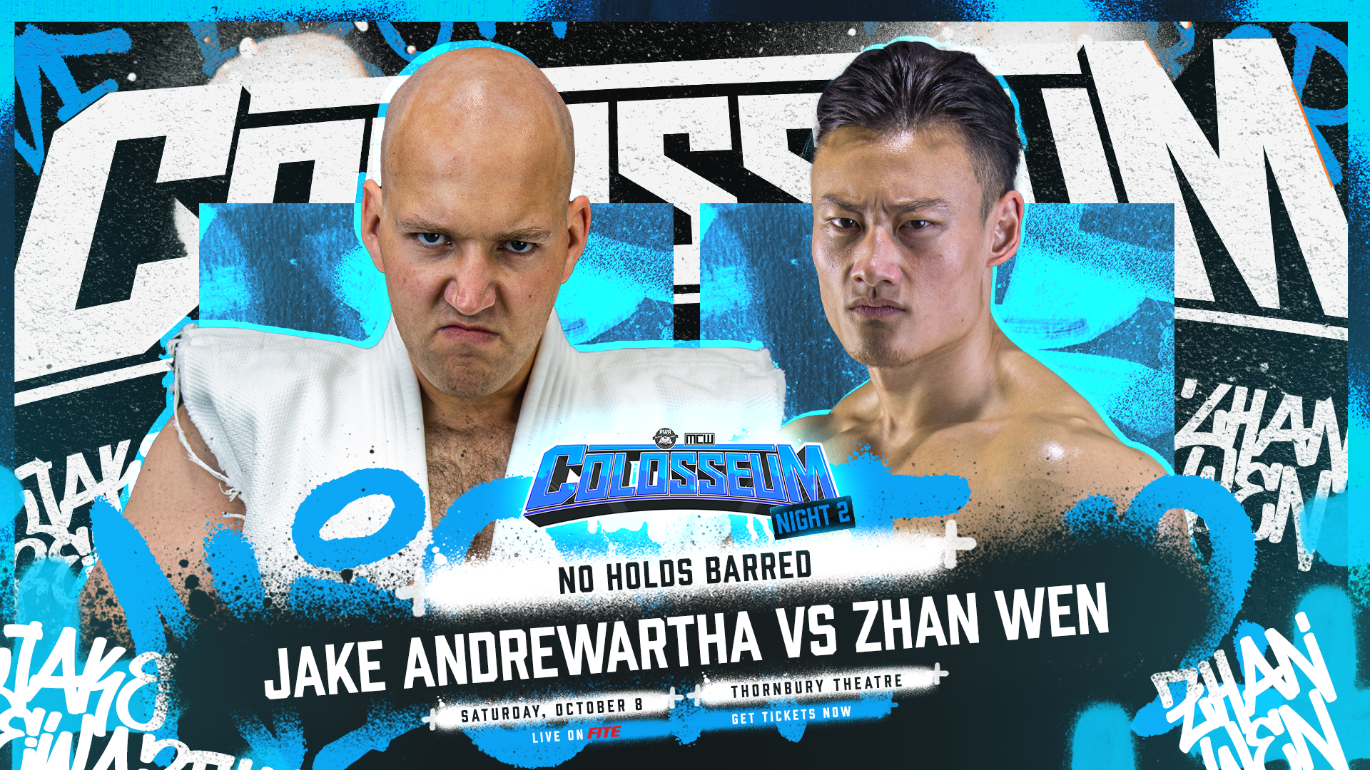 No Holds Barred – Jake Andrewartha vs. Zhan Wen