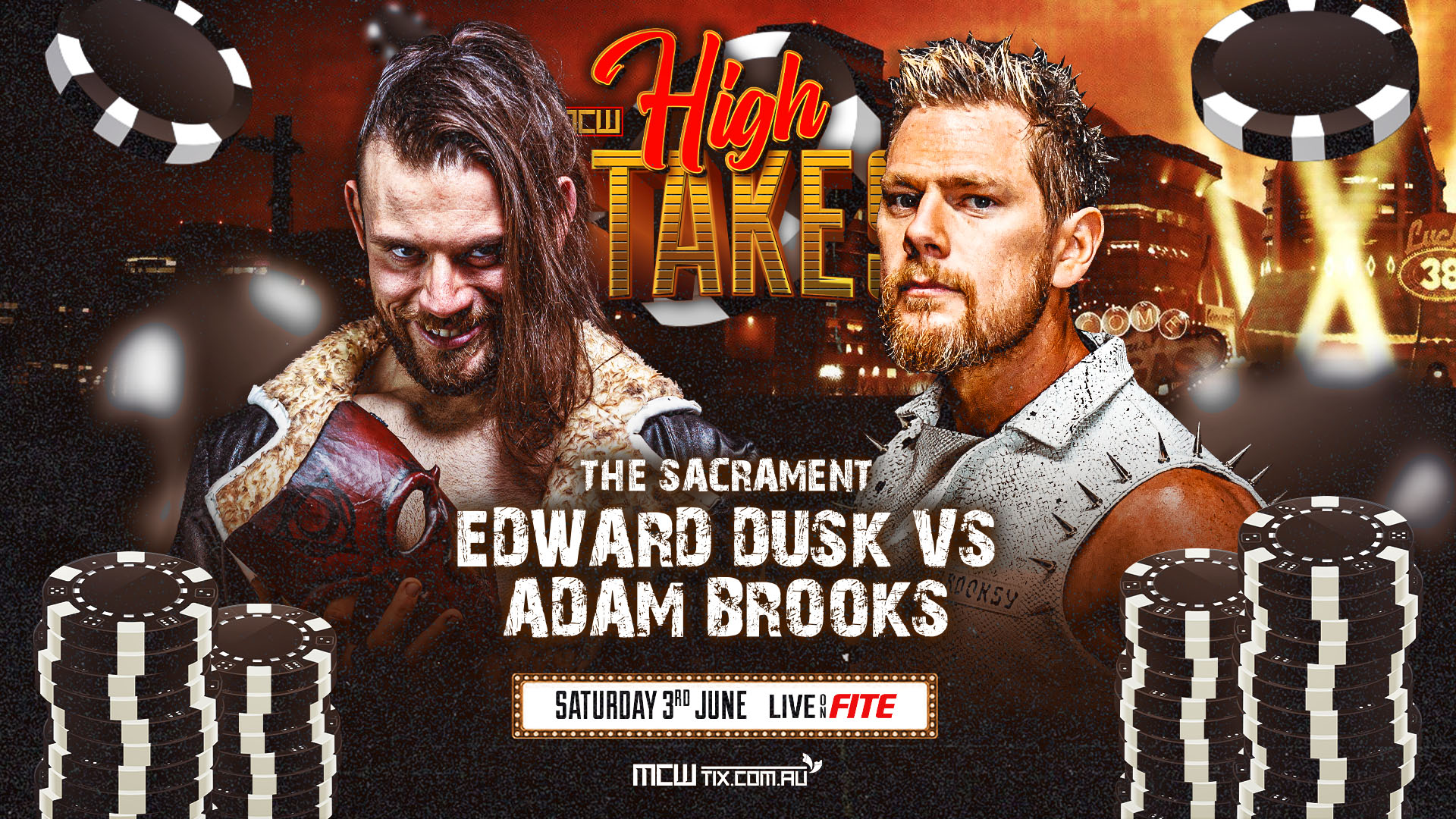 High Stakes – Edward Dusk vs. Adam Brooks