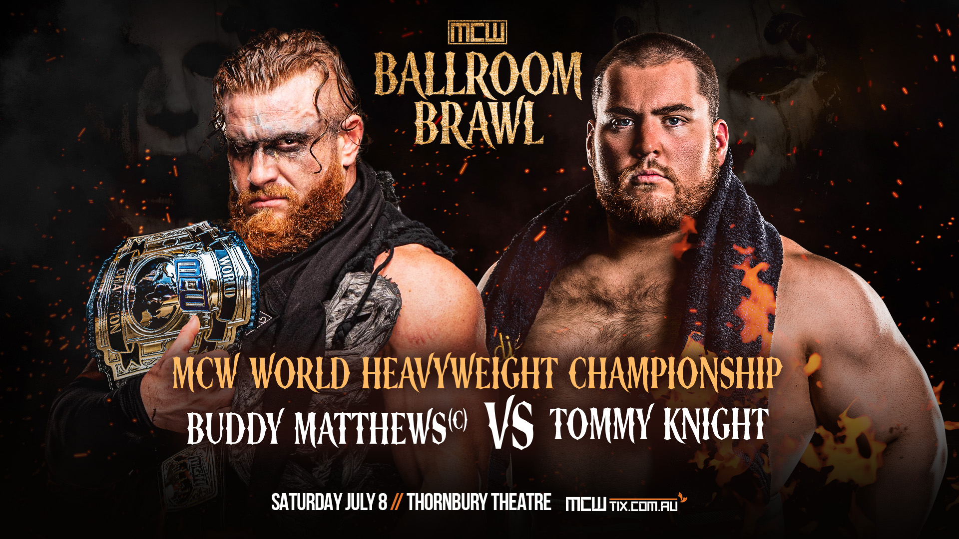 Ballroom Brawl – MCW World Heavyweight Championship