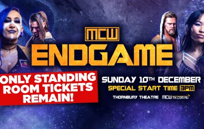 End Game – Standing Room Tickets On Sale Now