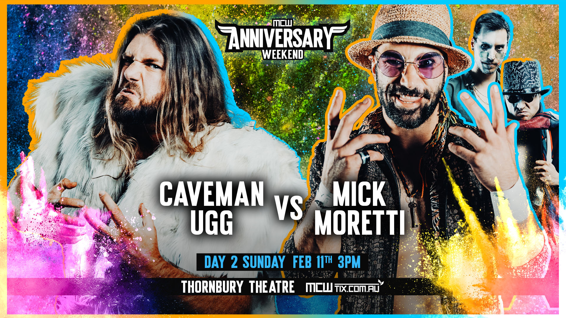 MCW Anniversary – Caveman Ugg vs. Mick Moretti