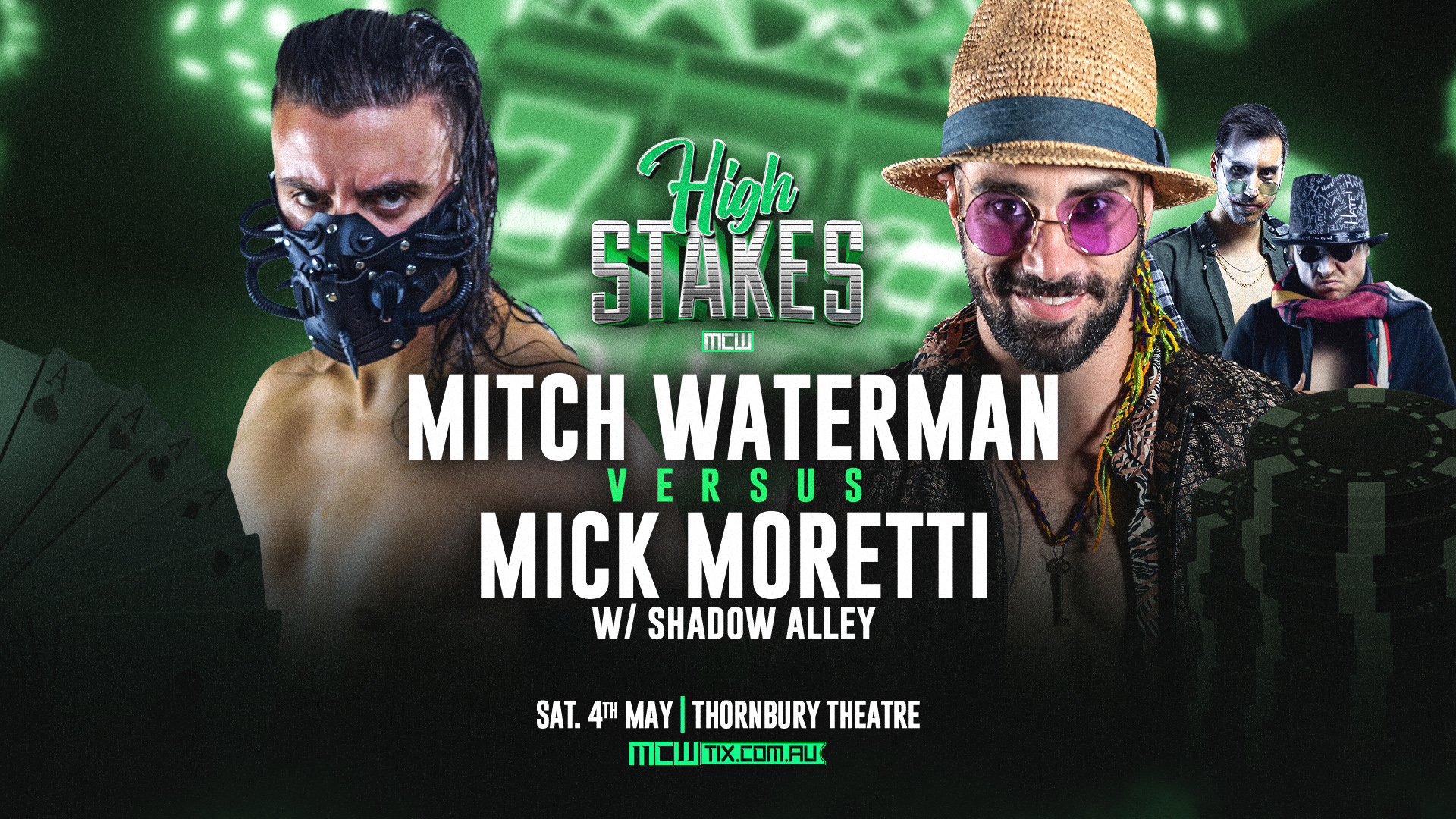 High Stakes – Mitch Waterman vs. Mick Moretti