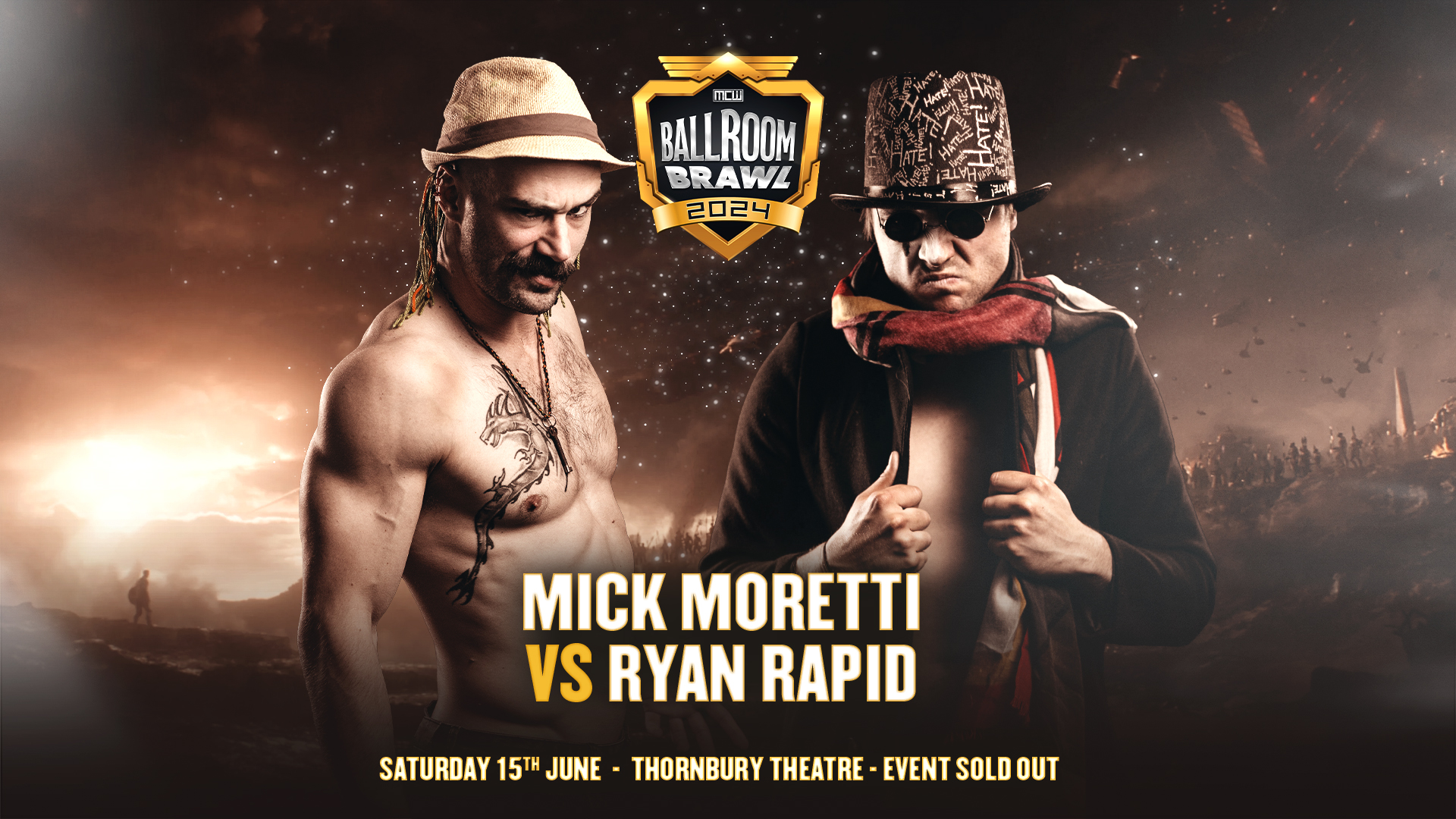 Ballroom Brawl 2024 – Mick Moretti vs. Ryan Rapid